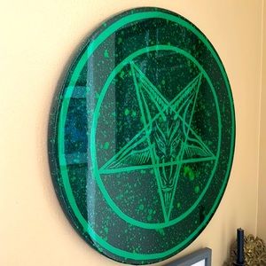 Wooden art sigil